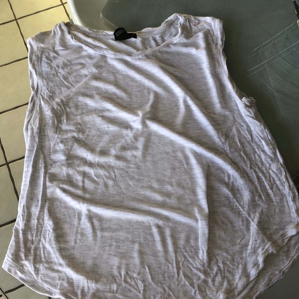 Gray tank top. Forever 21 size M